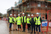 Affordable homes a step closer as Winchester councillors view progress at 109 home development