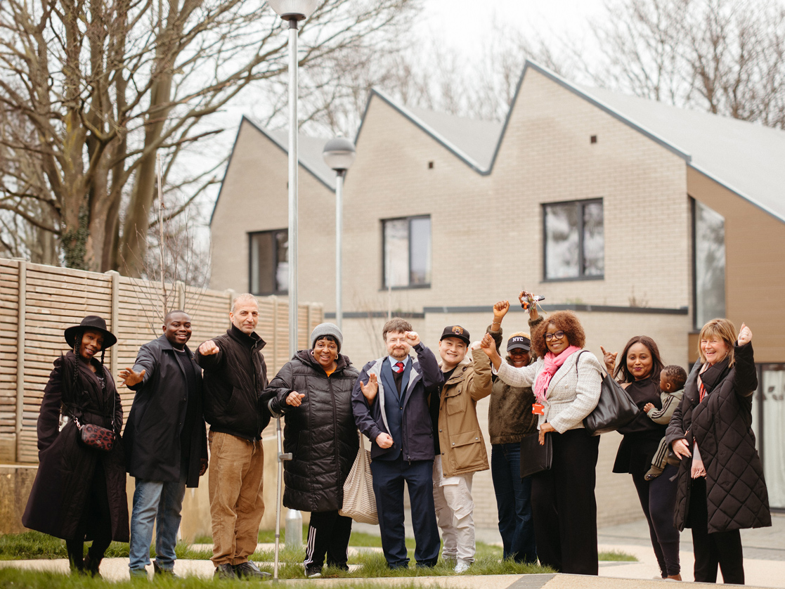 Tenants move into new Woolwich council homes