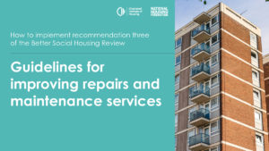 Sector publishes guidance on rethinking repairs and maintenance