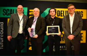 award being presented