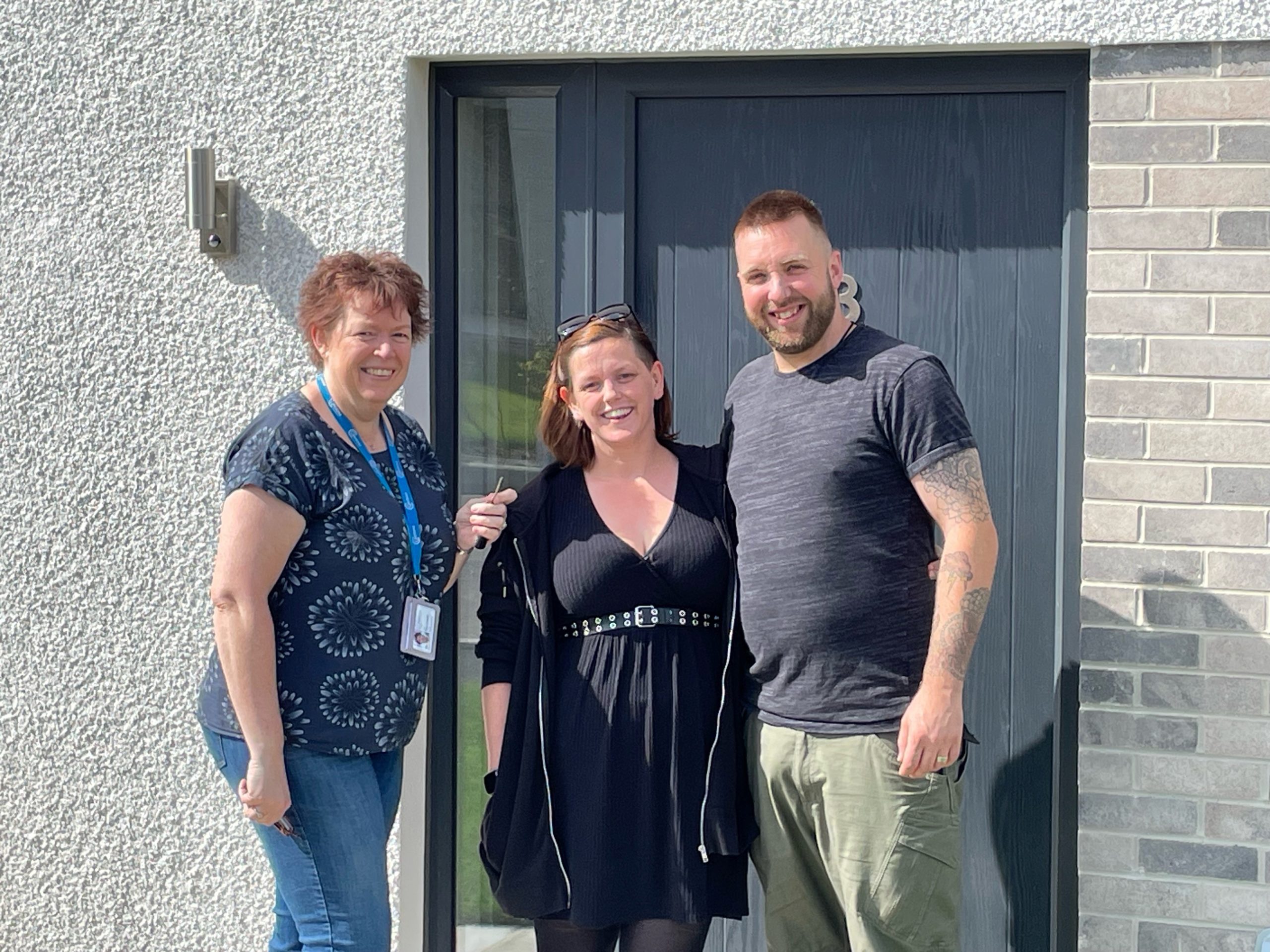 Tenants get keys to new homes in Brechin