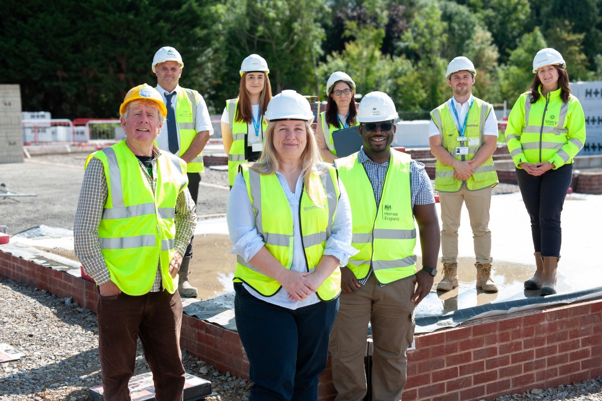 Construction underway on new affordable housing in Gloucestershire