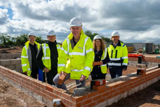 79 new affordable homes under construction at former coach depot