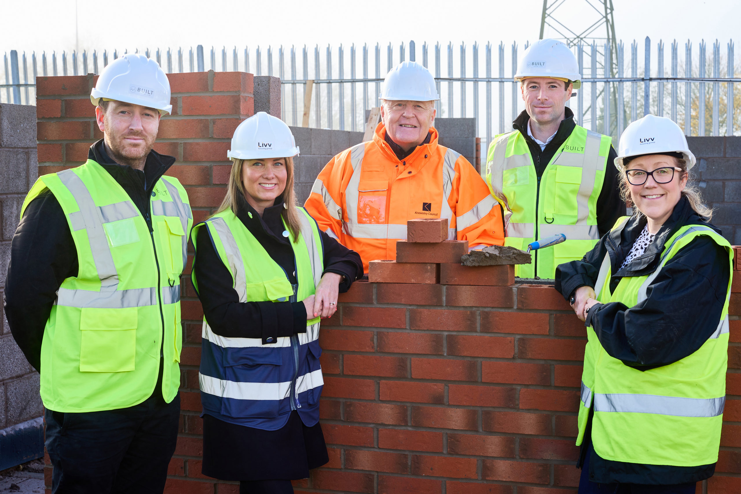 Construction work well underway on Livv’s new build scheme for Social Rent in Kirkby