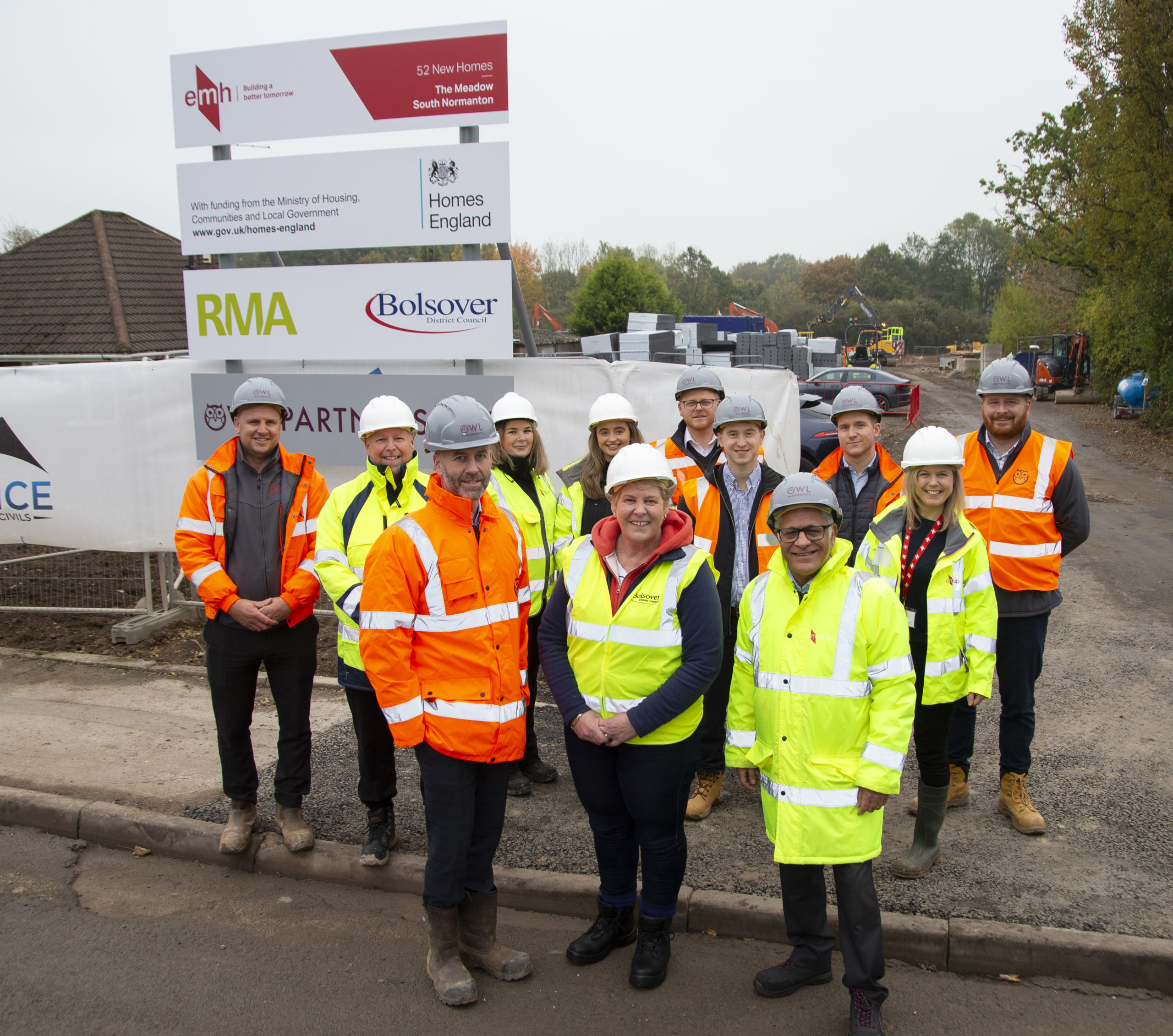 Work begins to build new, affordable homes in South Normanton