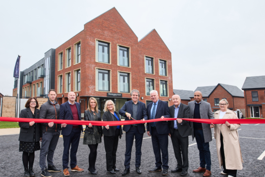 Mayor joins Livv Housing Group to celebrate completion of its £35m development in Prescot