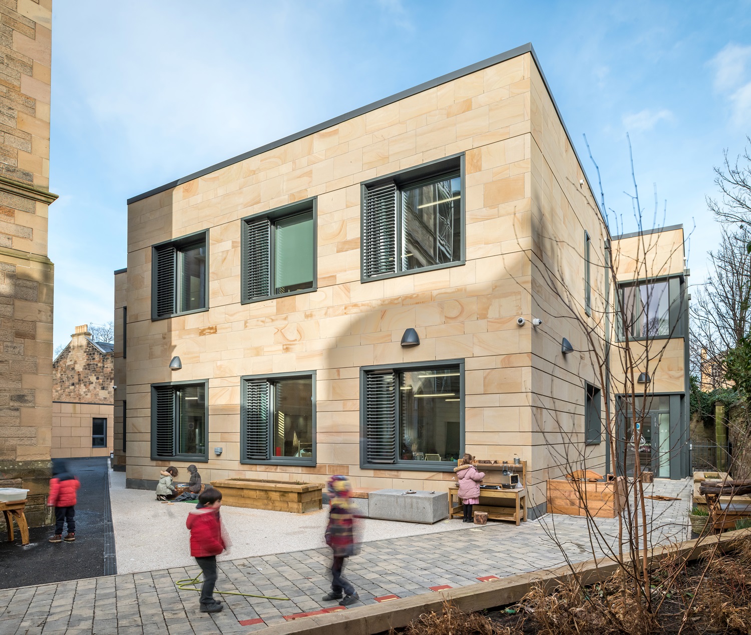 Sciennes Primary School extension officially awarded Passivhaus certification.