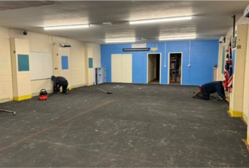 Industry joins forces to transform scout hut following serious vandalism incident