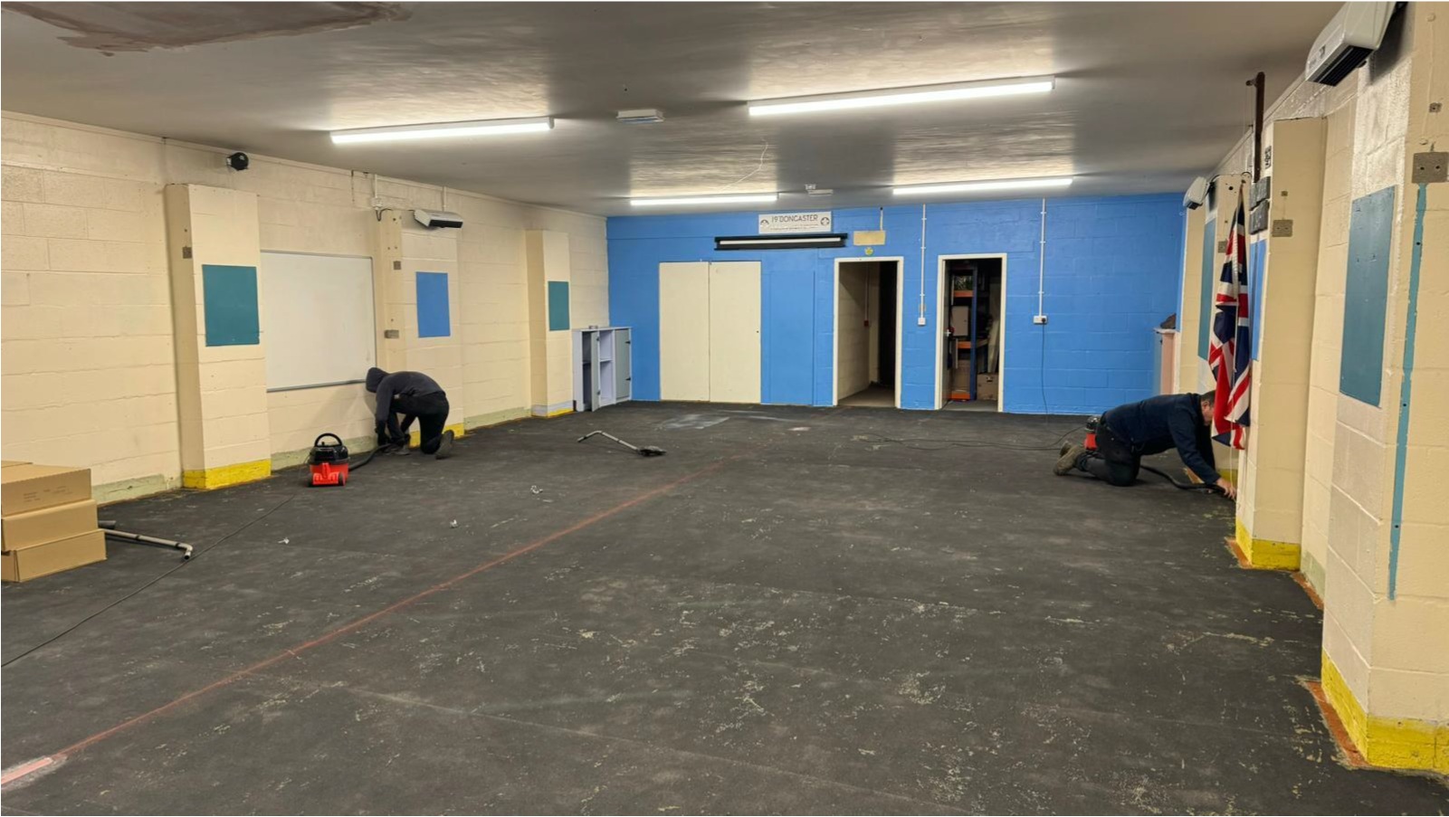 Industry joins forces to transform scout hut following serious vandalism incident