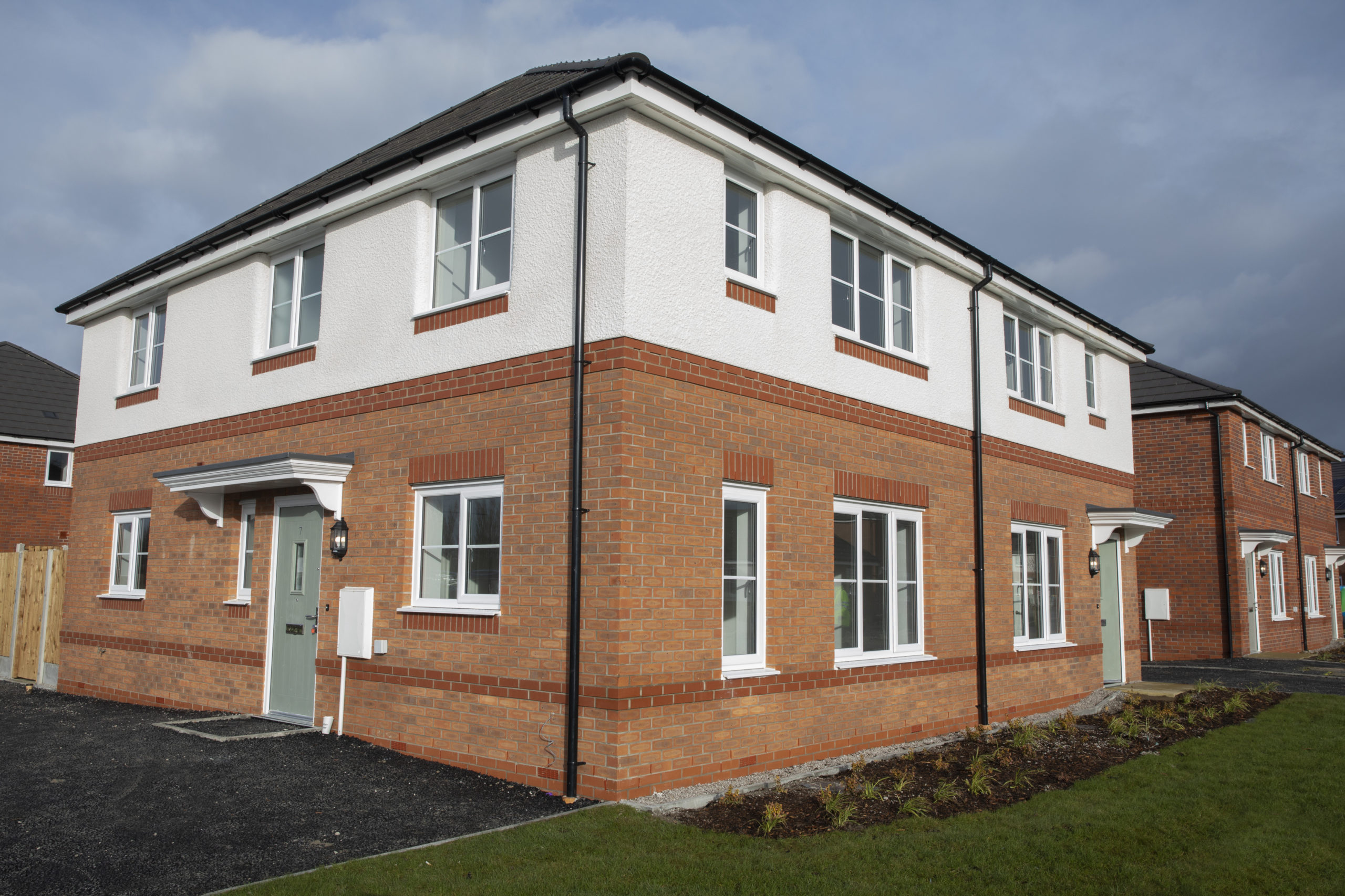 Residents move into new energy efficient homes in Deeside