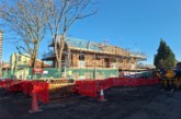 Work is well underway on homes built at former Coventry garage sites