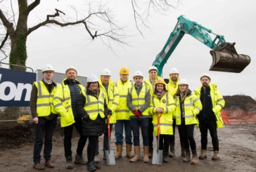 Transformation of former high school site into family homes begins