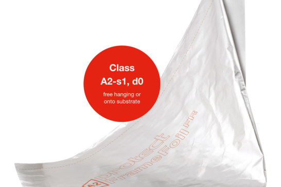 Glidevale Protect unveils its new fire rated internal membrane — Protect FrameFoil FR