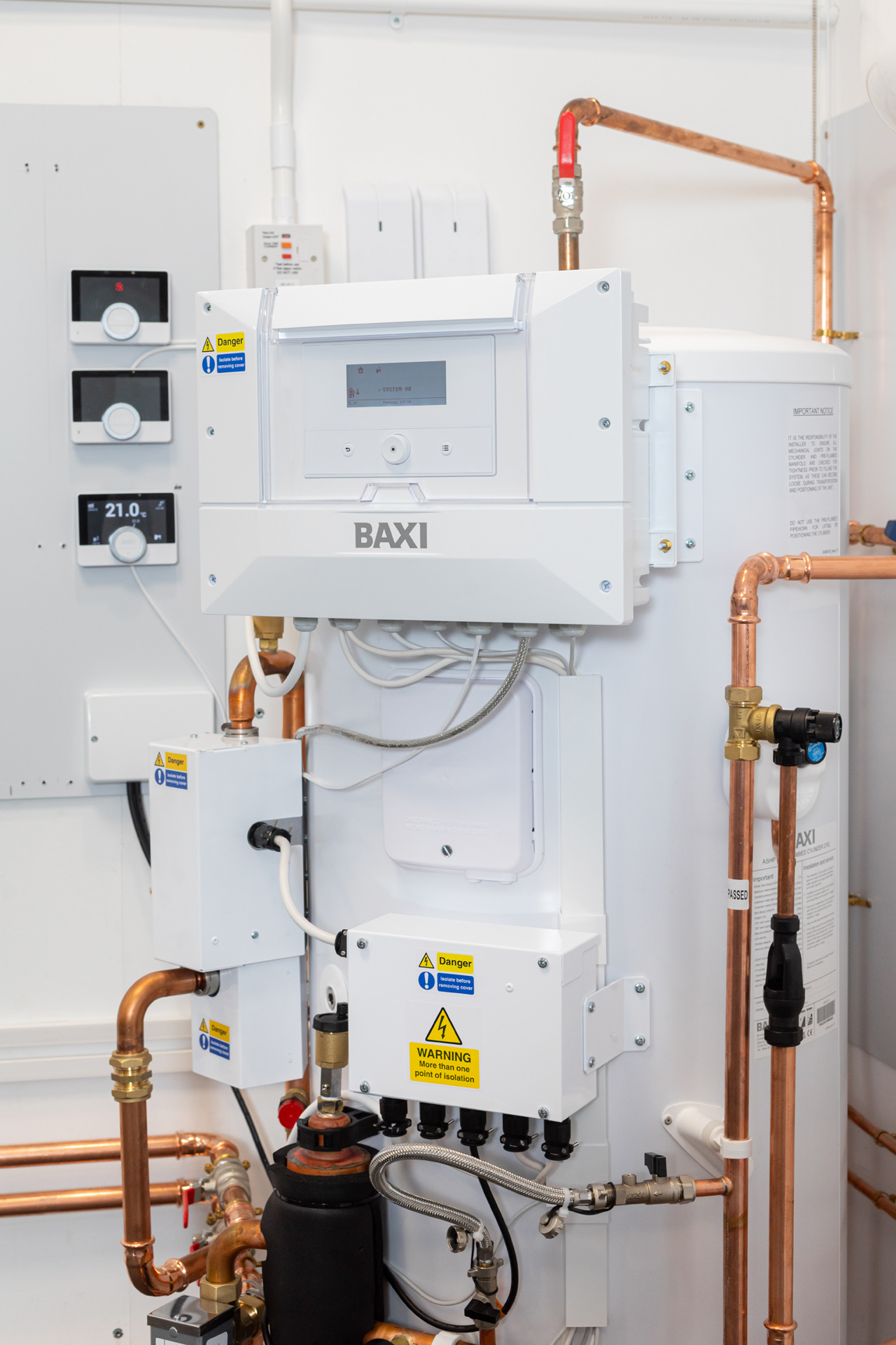 New Baxi Pre-plumbed ASHP Cylinder helps speed up social housing projects