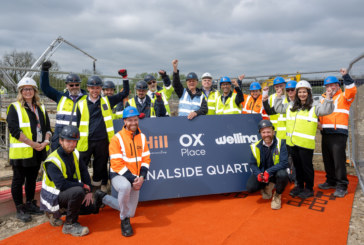 Two Years on:  Progress continues with 112 affordable homes at  Oxford North