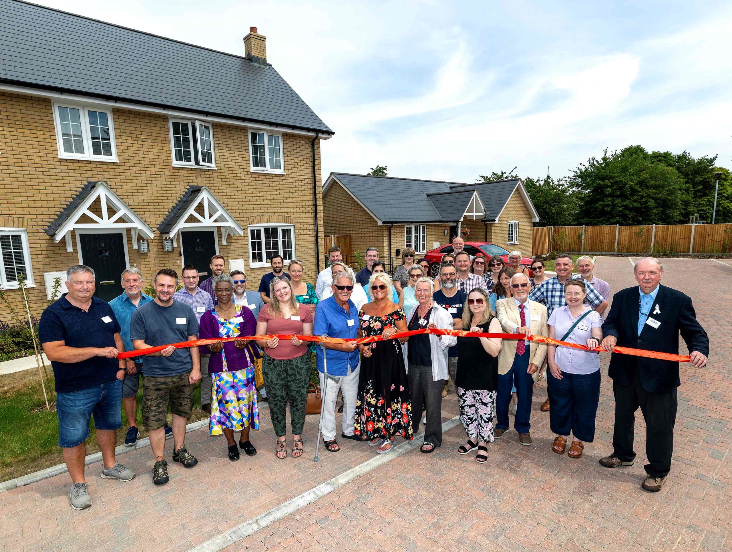 South Cambridgeshire parish of Eltisley celebrates 33% increase in affordable housing provision