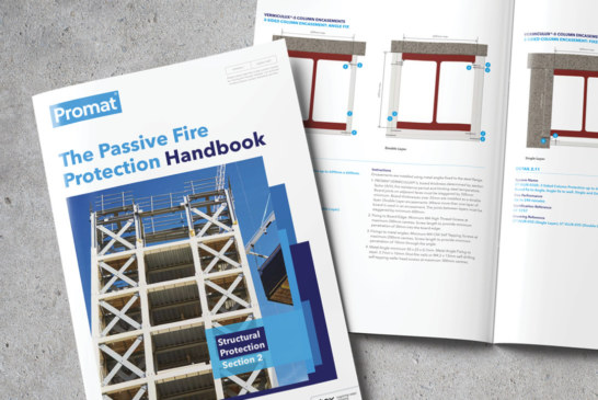 Promat updates Passive Fire Protection Handbook with new guidance on structural steel 