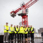 Great Places celebrates topping out of £29m affordable housing development in Manchester city centre