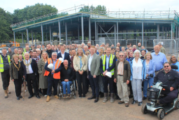 Stepnell hits structural milestone at £11.3m Lichfield leisure development