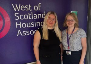 Local young person taking first steps into career in housing as inaugural recipient of WSHA’s Irene Robertson Qualification Fund