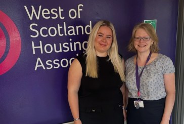Local young person taking first steps into career in housing as inaugural recipient of WSHA’s Irene Robertson Qualification Fund