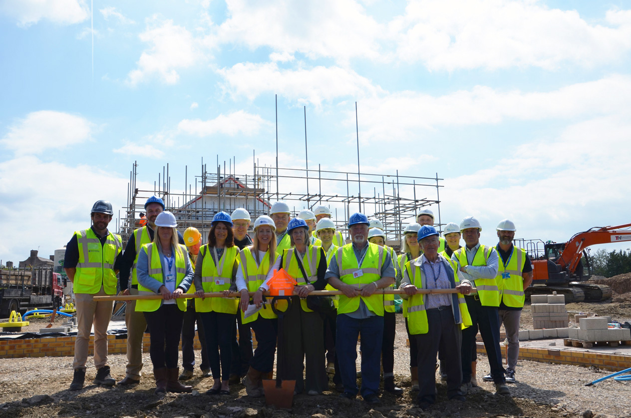 Two Rivers Housing and the ECLT’s partnership begins to take shape as work starts on 31 new affordable homes for local families