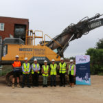 Councillors visit Abri sites providing 57 homes for social rent in Bracknell