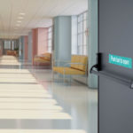 Door hardware for HMOs