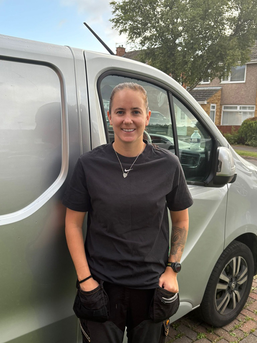 How a career in gas engineering helped Laura find purpose after the military
