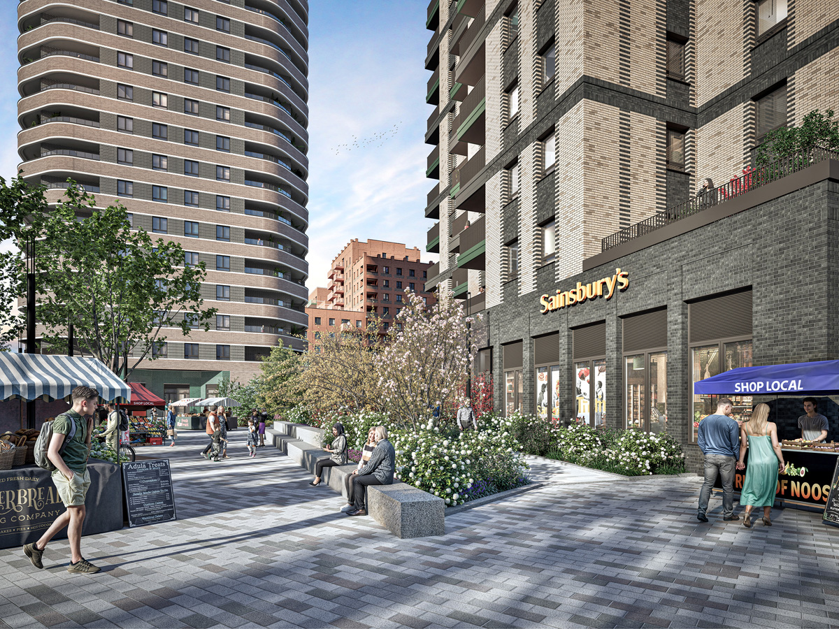 Hill secure Sainsbury’s as first Dagenham Green anchor tenant