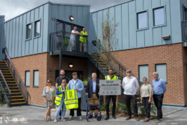 Bristol City Council and ZED PODS celebrate completion of new energy-efficient homes