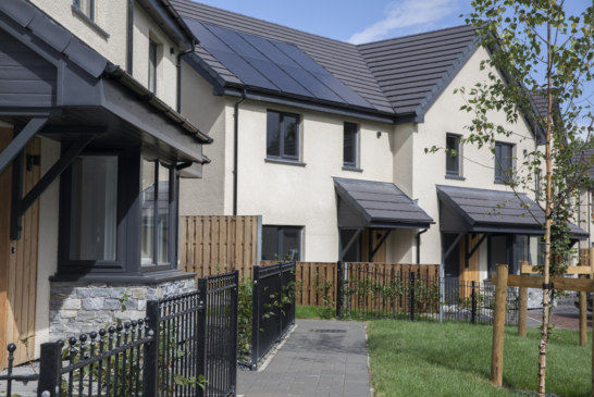 Residents’ Happiness: Families move into new homes at Guilsfield, Powys