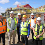 Local MP visits new homes taking shape in Bellingham
