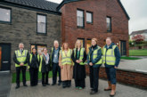 Cabinet Secretary for Housing visits major housing regeneration project in Bellsmyre