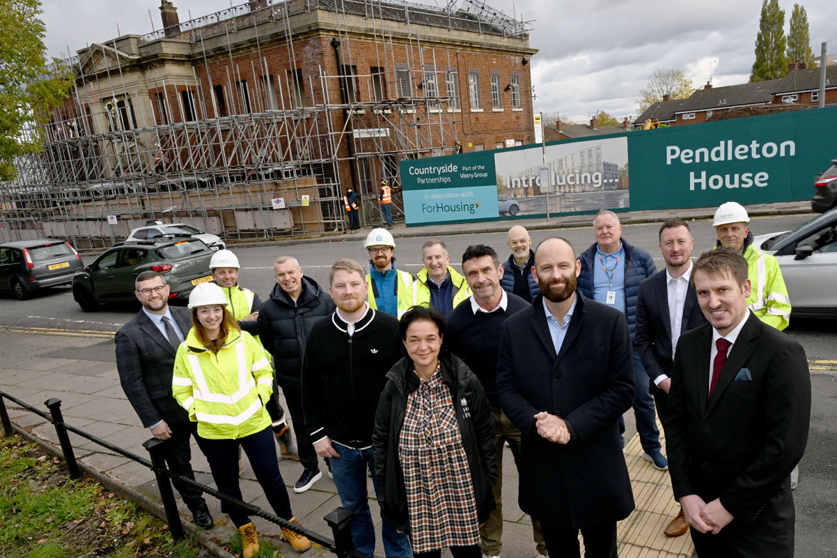 Work begins on £23.6m social housing development in Salford