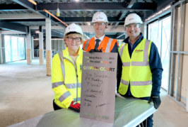 Steel signing marks major milestone for Hebburn’s new Extra Care scheme