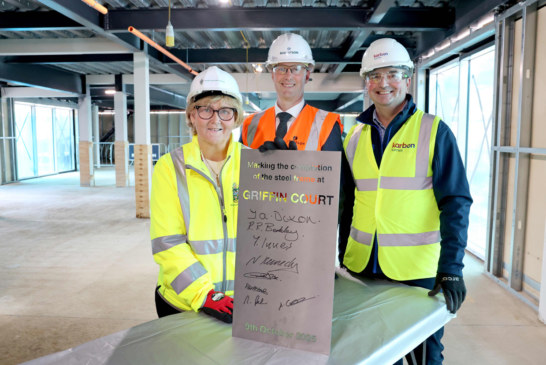 Steel signing marks major milestone for Hebburn’s new Extra Care scheme