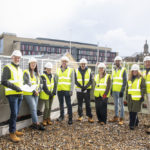 Topping out ceremony marks milestone in multi-million-pound Bradford College building project