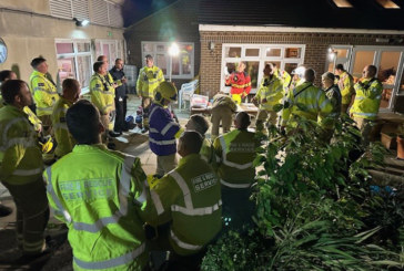 VIVID hosts live fire training exercise to support Hampshire and Isle of Wight Fire & Rescue Service