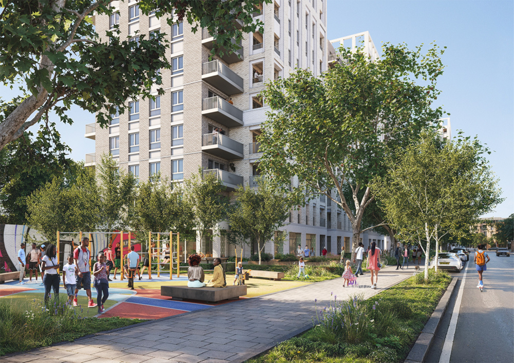 Planning Approved for 378 New Homes at Somerleyton Road, Brixton