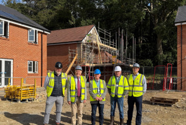 NFDC members welcomed by VIVID to Ashurst affordable housing scheme
