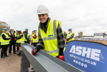 Steel signing ceremony signals start of work at Journeys Academy