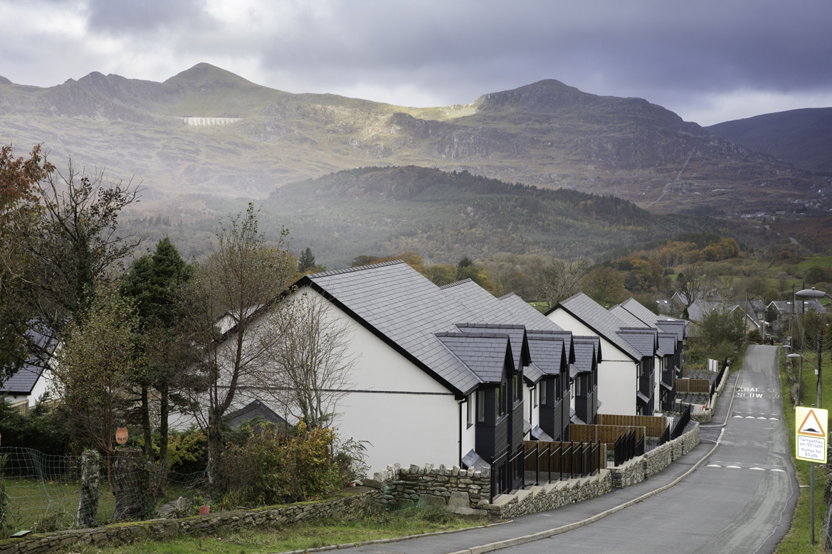 Families move into affordable new homes in Eryri National Park