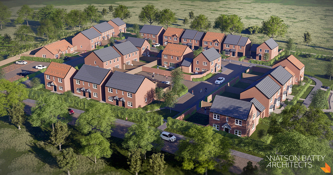 New affordable homes break ground in Scorton, North Yorkshire