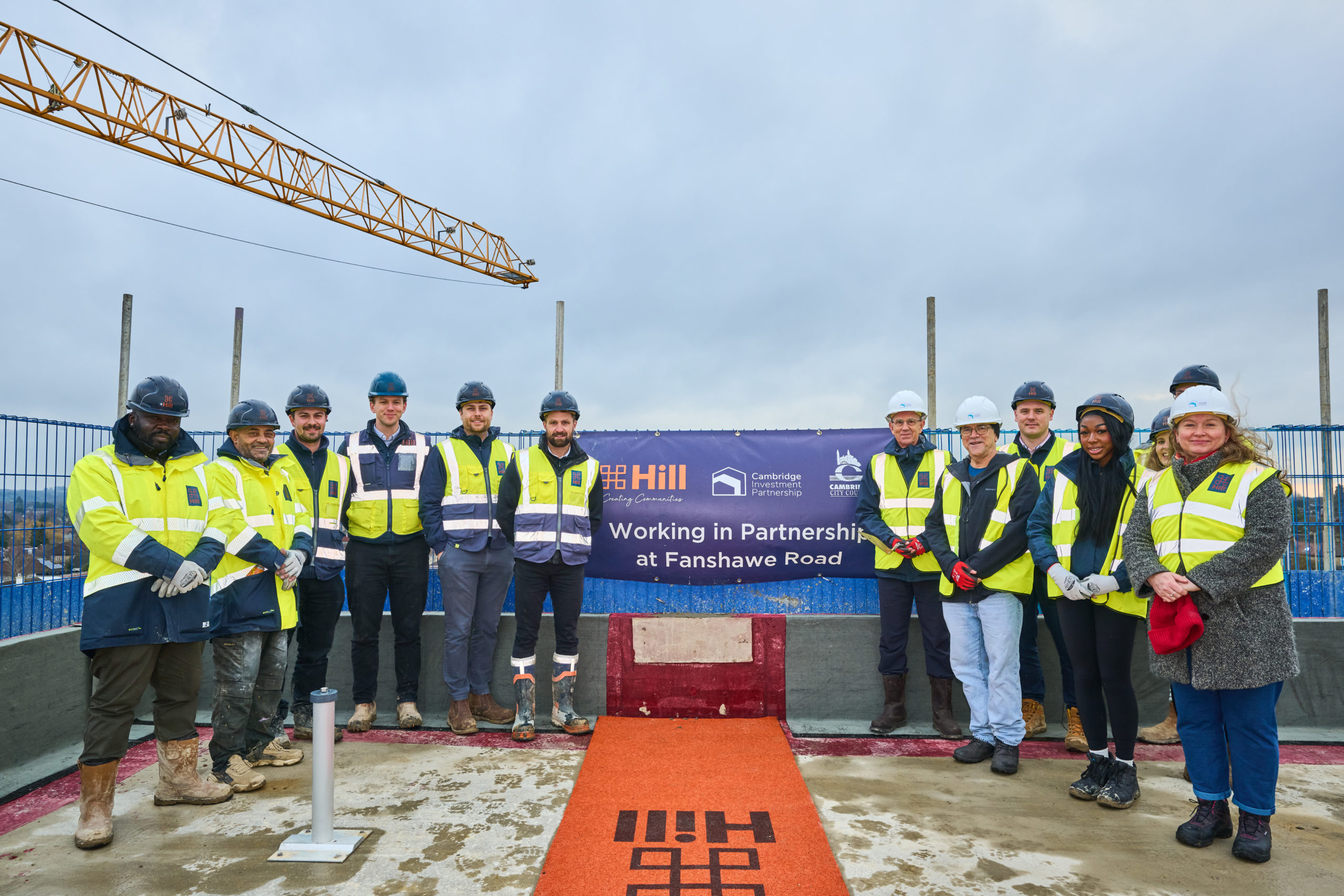 84 new homes move closer to completion as CIP' Fanshawe Road development tops out