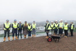 Morgan Sindall celebrates topping out milestone at £19m hostels for homeless families in Camden