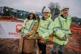 Sod-cutting ceremony marks start on site at Pearl Hyde Primary School in Coventry