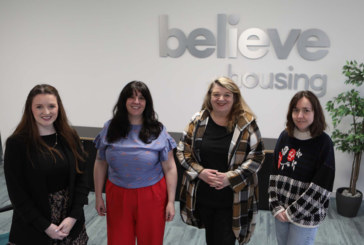 believe housing welcomes four new recruits to its Board Trainee Programme