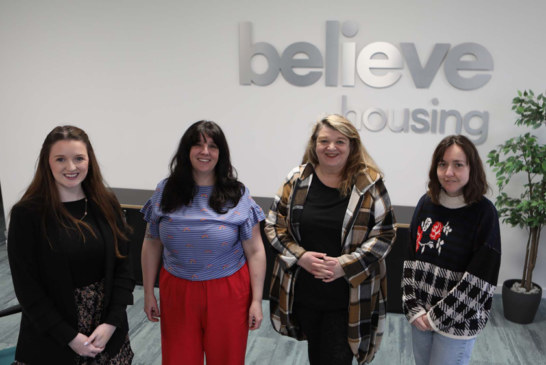 believe housing welcomes four new recruits to its Board Trainee Programme