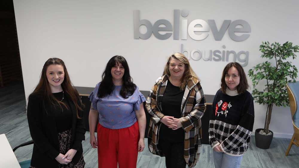 believe housing welcomes four new recruits to its Board Trainee Programme